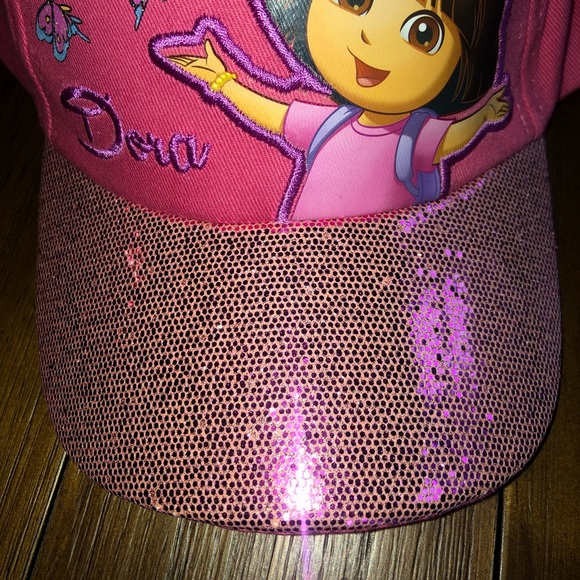 Dora The Explorer SnapBack Hat Pink OS - Picture 4 of 5